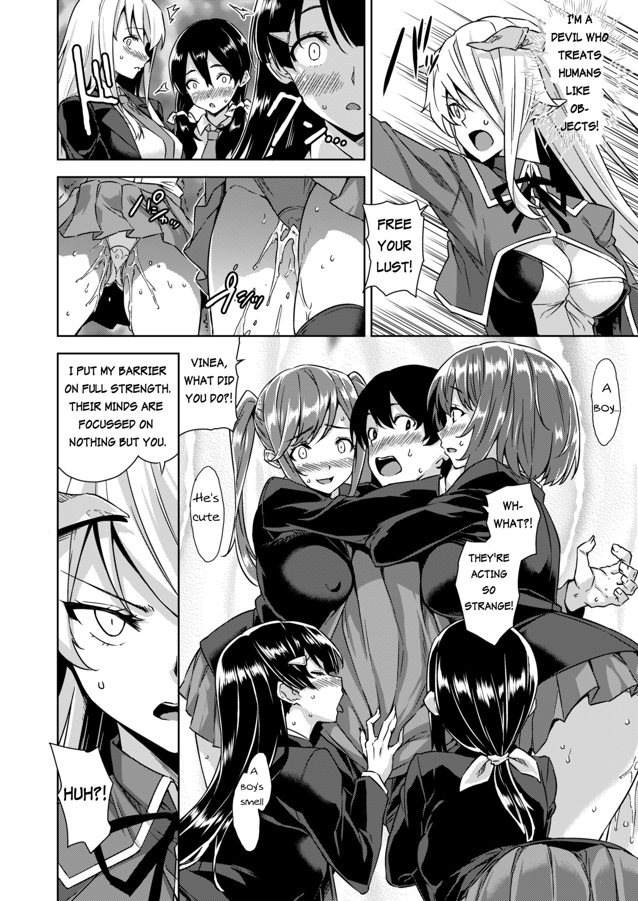 Hentai Manga Comic-Devil Highschooler! -Creating a Harem With a Devil App- Ch.3-Read-5